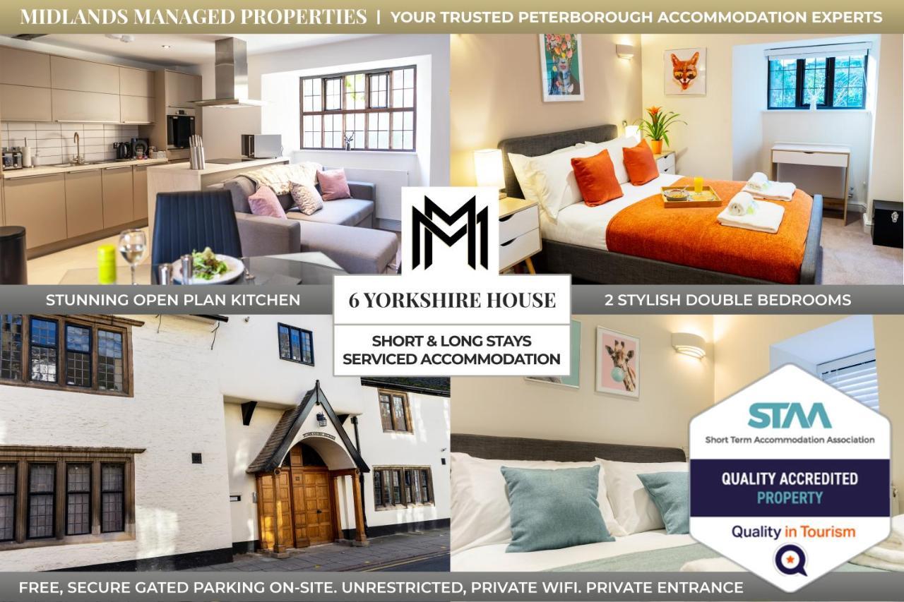Centre Haven: Stylish 2-bed With Secure Parking & Garden Apartment Peterborough