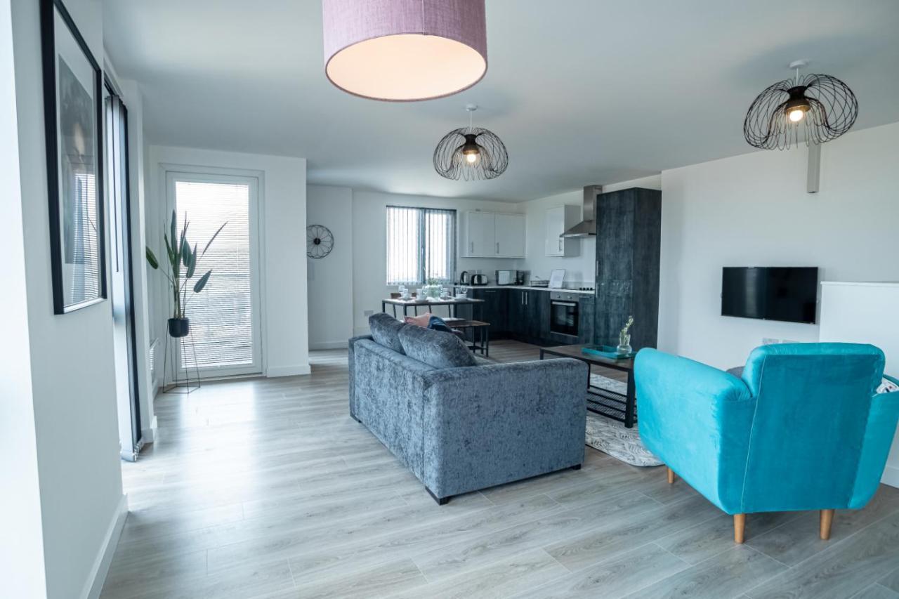 Luxe Penthouse - Centre - Free Parking-gym-cinema Apartment *