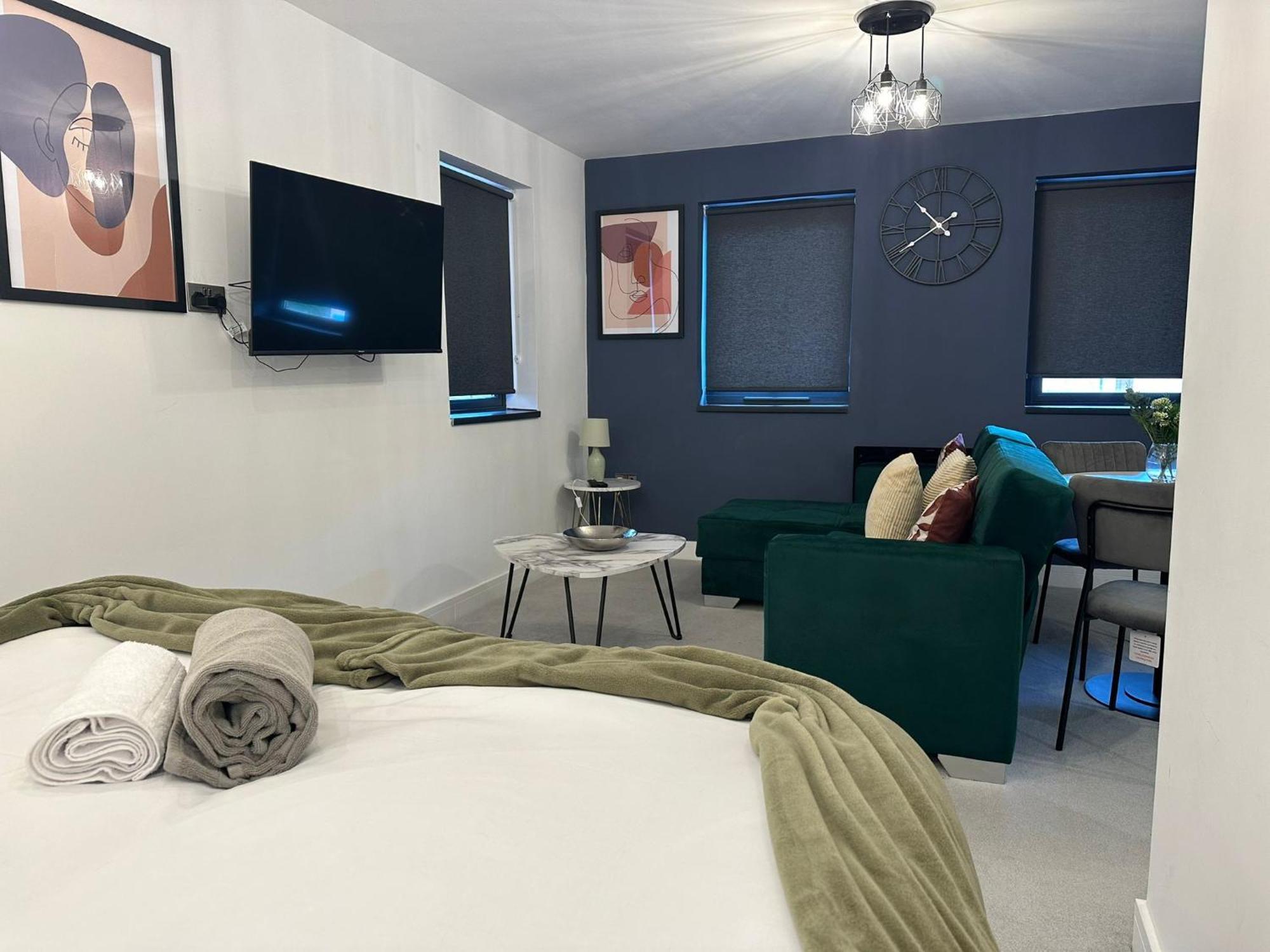 Aparthotel Newark House Premium With Sofa Beds - Wifi - Free Parking - Perfect For Contractors! Peterborough