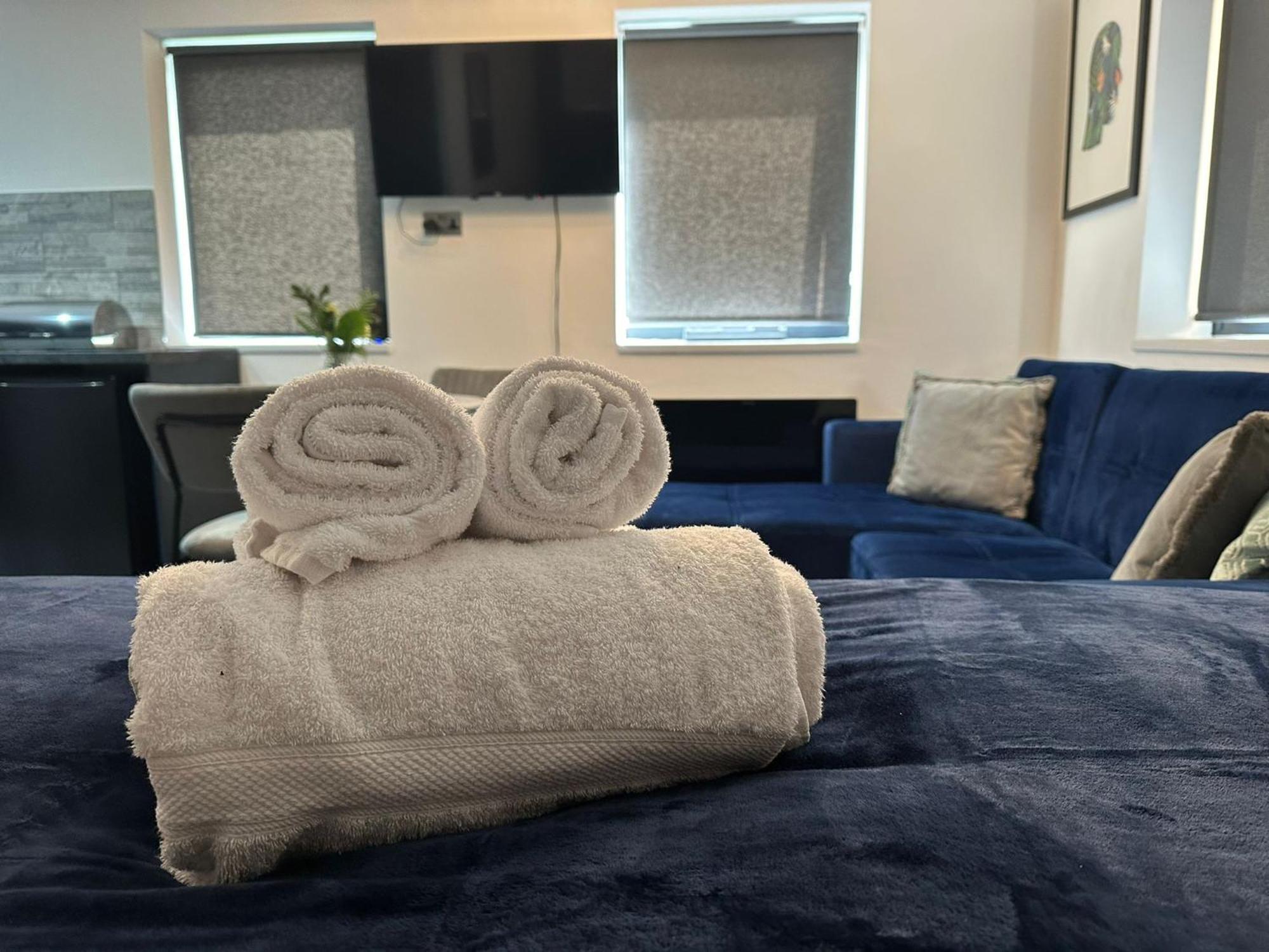 Aparthotel Newark House Premium With Sofa Beds - Wifi - Free Parking - Perfect For Contractors!