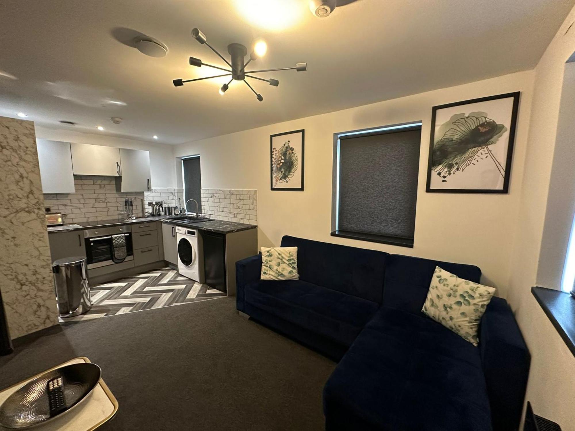 Aparthotel Newark House Premium With Sofa Beds - Wifi - Free Parking - Perfect For Contractors!