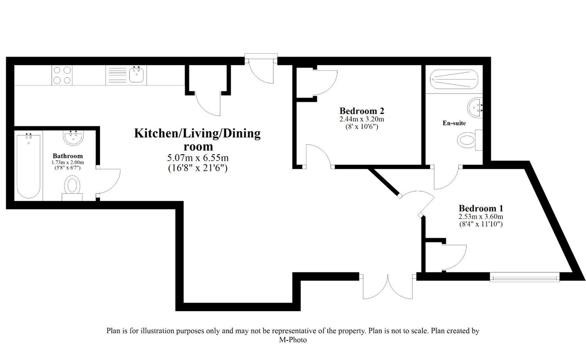Apartment Opp - High End 2 Bed 2 With Secure Parking! Big Savings Booking 4 Nights Or More!