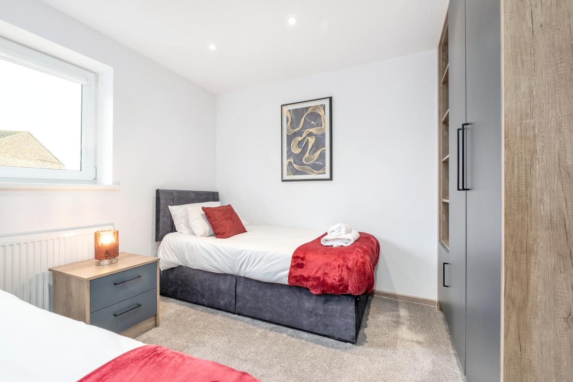 Apartment Perfect For Contractors And Leisure - Close To Centre - Sleeps Up To 5 Peterborough
