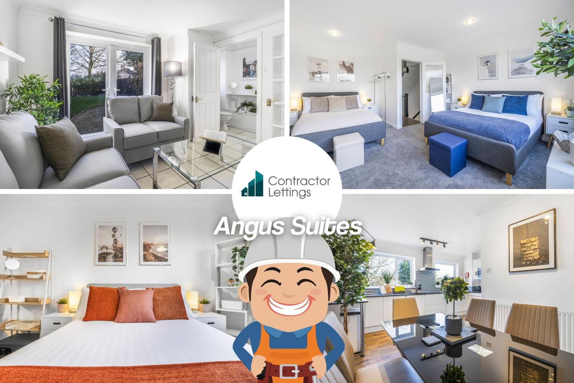 4 Bedroom Elegant House Near Center With Free Parking - Angus By Contractor Lettings