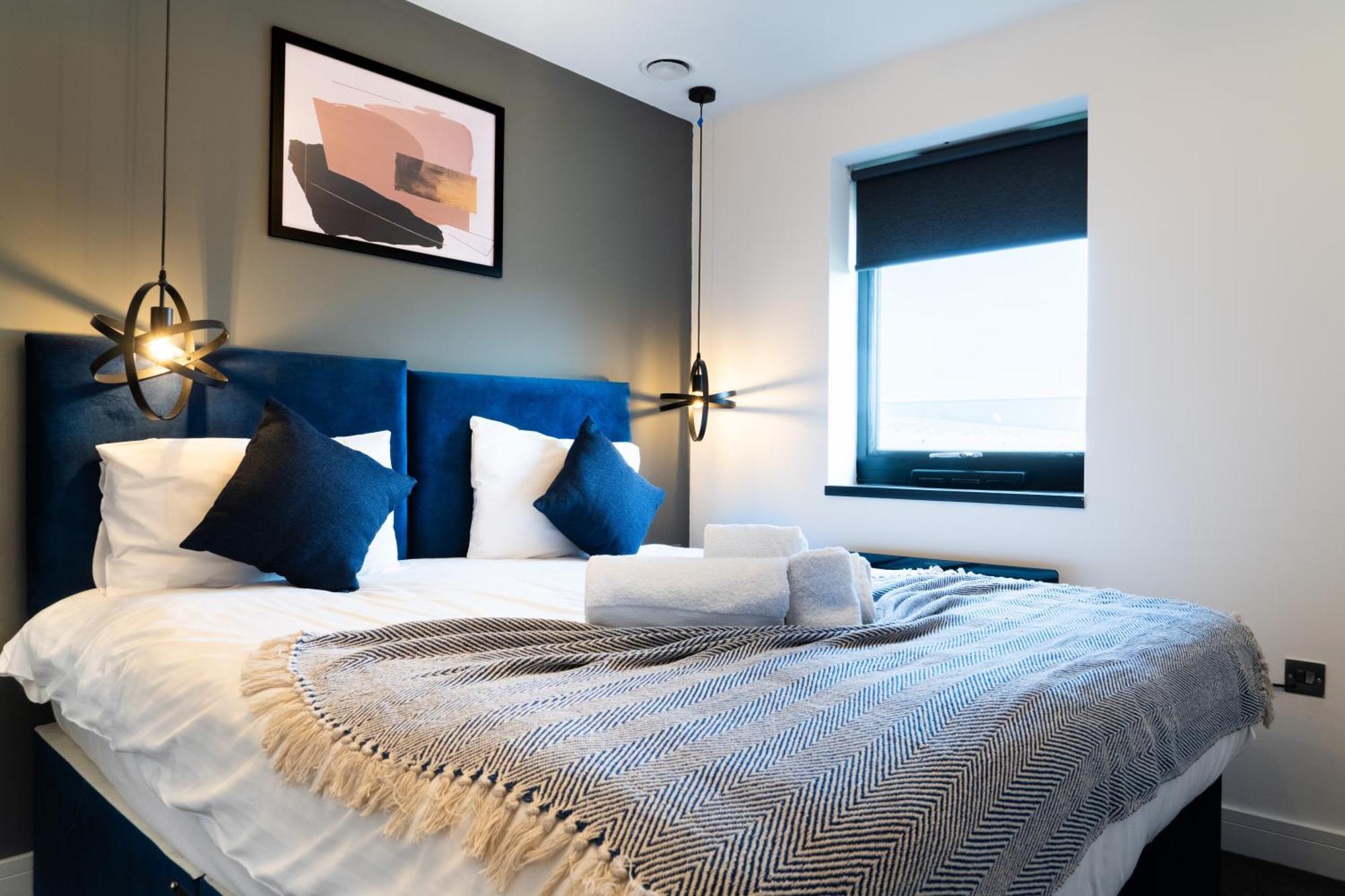 Studio & 1 Bedroom Apartments - Pe1 - Contractor Friendly - Free Parking - Sofa Beds - Sky Tv - Full Kitchen - Washer Dryer - Wifi Aparthotel Peterborough