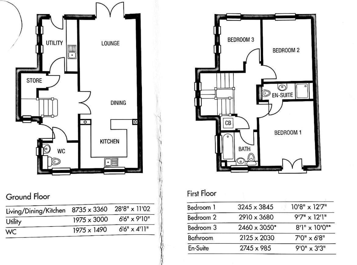 Spacious & Modern 3 Bed House