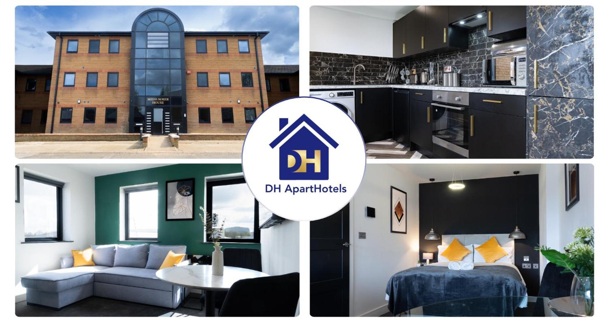 Studio & 1 Bedroom Apartments - Pe1 - Contractor Friendly - Free Parking - Sofa Beds - Sky Tv - Full Kitchen - Washer Dryer - Wifi * Peterborough