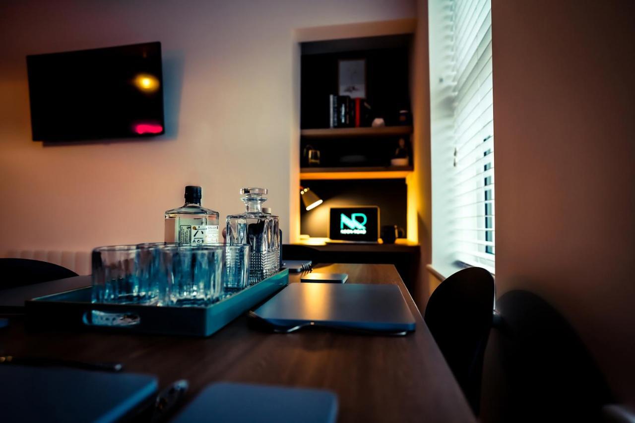 Neon Road At Park House Centre Apartment Peterborough